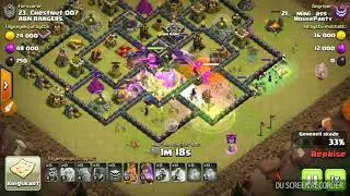 Th9 war attacks strategies || by power hammer