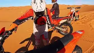 KTM DIRT BIKE vs SAHARA DUNES | Merzouga, Morocco Off-Road Enduro Adventure, 2025