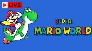 GAMES RETRO SUPER MARIO WORLD UMA AVENTURA CHAÓTICA!!!