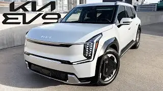 2024 KIA EV9 Visual Review - Interior, Exterior and Drive in Detail