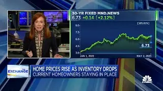 Home prices rise as inventory drops