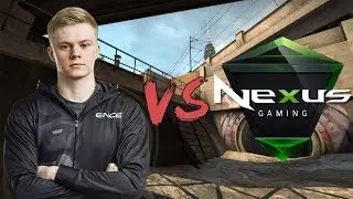 CSGO: POV ENCE Aerial vs Nexus (41/19) overpass @ ESEA Advanced Season 28 EU