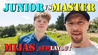 Disc Golf - Mijas: Junior VS Master (Hurricane Edition w/ Teo Huer)
