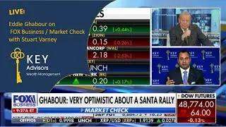 Эдди Габур в программе FOX Business Market Check со Стюартом Варни, 16 декабря 2025 года.