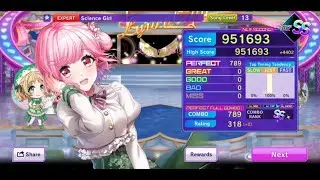 【D4DJ】Science Girl  [EXPERT 13] Perfect Full Combo