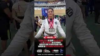 Claudia Costa &eacute; Vice Campe&atilde; Categoria e Absoluto no Rio Summer OPEN IBJJF 2026