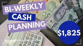 Cash Planning $1,825 | July 18, 2025 | Budgeting | Cash Envelope System
