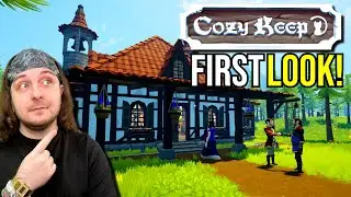 НОВАЯ УЮТНАЯ ЖИЗНЬ ТОРГОВЕЦА! (Первый взгляд на Cozy Keep: Ферма, Ремесло, Управление)