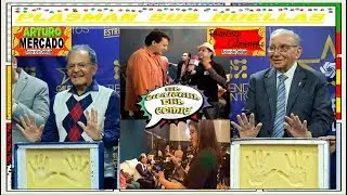 Arturo Mercado y Francisco Colmenero plasmando sus huellas