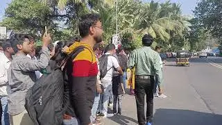 Salman Khan birthday special || public crowd opposite Galaxy apartment 2022