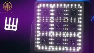IMRELAX 4x60W Double-sided LED Moving Head Light Wash Beam Focus with RDM function