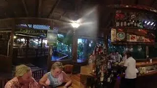 Anthony Keys Resort in 360 - old bar and restaurant on hill