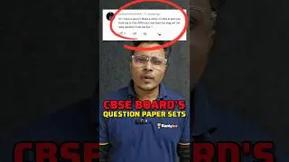 CBSE BOARDS Question Paper SETS Kya Hote Hai? #cbseboards2025 #cbseclass10 #abhisheksir