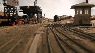 Schöner H0 Modellbahn Film Hof/Saale Dampflok BR 64 Diesellok 215 ESU