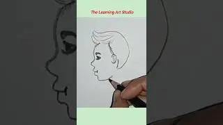 how to draw a boy face #drawing #art #artshorts #youtubeshorts #shortvideo #easydrawing #shortsfeed