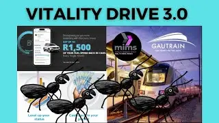 🐜🐜New Vitality Drive 3.0 🐜🐜updates| drive points| drive status| Gautrain| Discovery Insure