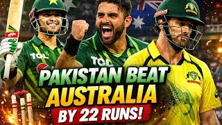 Pakistan Beat Australia with Lethal Bowling | Saim Ayub 🔥 |Salman Ali Agha Sensational #viralcricket