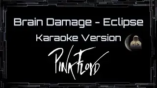 Pink Floyd • Brain Damage - Eclipse (CC Karaoke / Instrumental) [UVR]