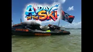 A day on the ski, Anclote, 3 rooker, Dunedin #seadoo #insta360