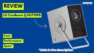 Обзор портативного проектора LG CineBeam Q 4K (HU710PB) | RGB-лазер, автофокус, Smart Cinema 120 ...