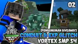 VORTEX SMP S4 - CONDUIT & XP FARM - #2 (Pengumuman Giveaway) - Mcpe Realm Indonesia
