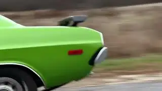1973 Challenger 340 4spd ride with video 