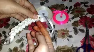 How To Make Fancy Hand band With Ribbon