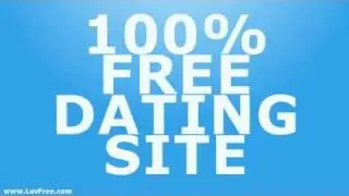 Free dating site LuvFree.com Promo