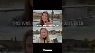 This was the best girls' date ever in Prague. 🤩 The Original Tour + Prague River Cruise 🍻🛥️