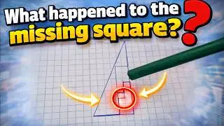 🔺 The Missing Square Puzzle | Where Did the Square Really Go? 🤯