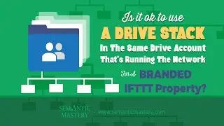Is It Ok To Use A Drive Stack In The Same Account That's Running A Branded Property?