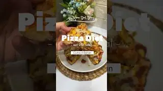 Pizza Teflon Diet #menudiet #resepsehat