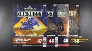 Warhammer 40,000 Conquest Magazine issue 47, 48, 49, 50
