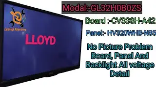 LLOYD Led Tv No Picture Problem|Lloyd 32