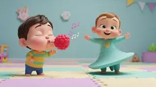 Silly Faces Fun Song | Funny Action Rhyme for Kids | Nursery Rhymes & Songs for Children