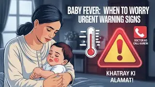 Baby Fever When to Worry: Urgent Warning Signs Parents Must Know | Urdu/Hindi