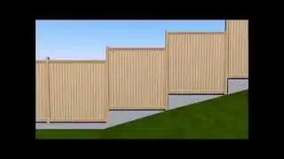 Versatile steel security fence
