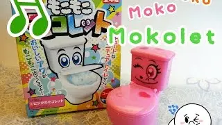 Japanese DIY Candy Unboxing ~ Moko Moko Mokolet