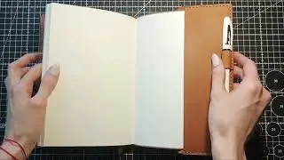 DIY A5 Leather Notebook Cover &ndash; PDF Pattern! ✂️📒 #shortsvideo