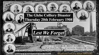Glebe Colliery Disaster 1908. 14 miners killed. 11 buried in Washington Village Cemetery
