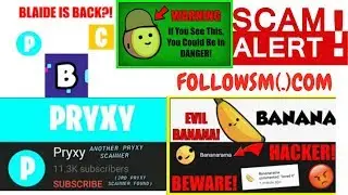 🇰🇪YOUTUBE SPAM BOTS BLAIDE, LOGAN, BANANARAMA, PRYXY, CYTHZ, FOLLOWSM(.)COM.... ALL SPAMMERS????