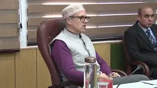 CM Presiding Department Wise Pre Budget Discussions at Jammu..
