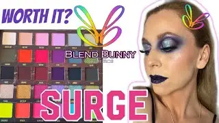 BEST RAINBOW PALETTE? | Blend Bunny Surge Palette #blendbunnycosmetics