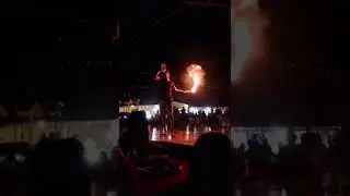 🔥 Desert Safari Dubai Fire Show | Epic Performance in the Desert #shorts