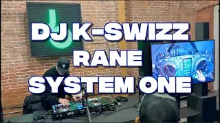 DJ K-Swizz On The Rane System One DJ Controller (Live Performance)