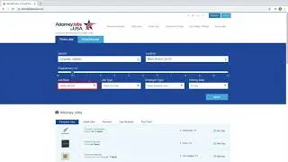 How to Search Attorney Jobs?