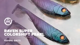 RAVEN SUPER COLORSHIFT PEARL  | DEAD ON PLASTIX | FISHING BAITS