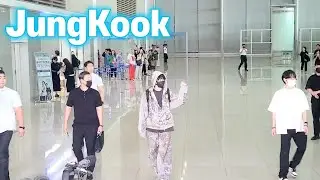 BTS JungKook Departure for NewYork | Humble Prince