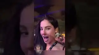 GIULIA DE LELLIS al concerto di Tony effe con le nipoti 😁