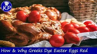 How and Why Greeks Dye Eggs Red At Easter | Greek Easter Traditions (Hands Only)